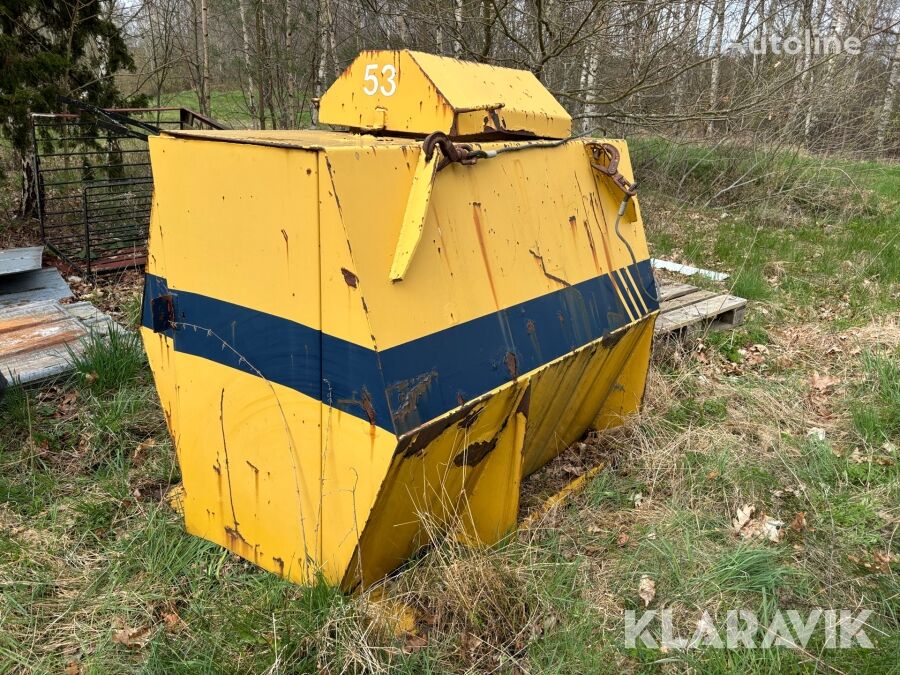 J-O Fherm 1000 liter brandstof opslagtank