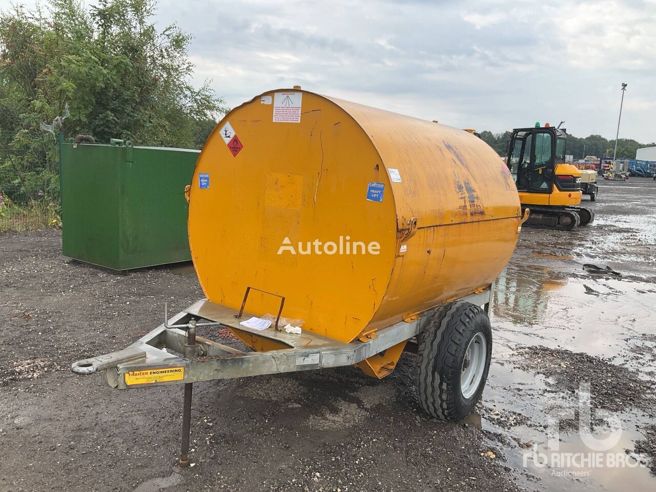 Trailer Engineering 2183 L Trailer Mounted Benzintank