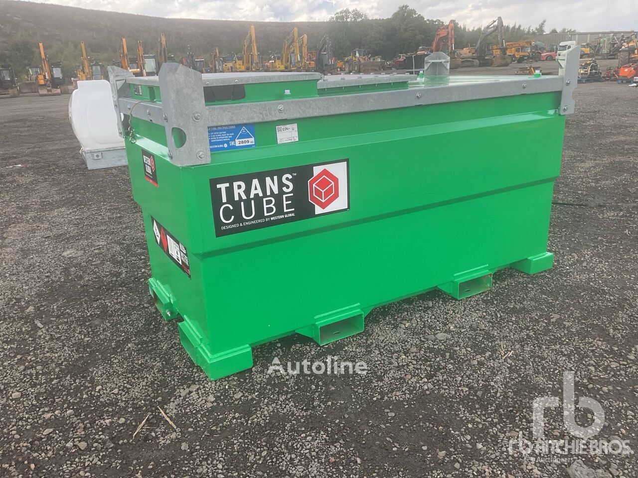 Western Global TRANSCUBE 2091 L fuel storage tank for sale | Autoline AU Western Global TRANSCUBE 2091 L fuel storage tank - Autoline