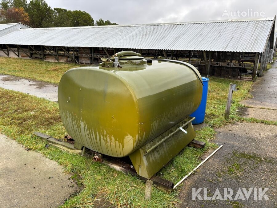 عربة الصهريج لنقل الوقود ومواد التشحيم Aluminiums tank 2000L