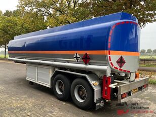 Burg BPO 12,5-18 2 Assige tankoplegger met 5 compartementen 33.000 L cisterna de combustible