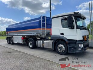 cysterna paliwowa Burg BPO 12,5-18 VLG trekker met Burg 33000 liter fueltrailer