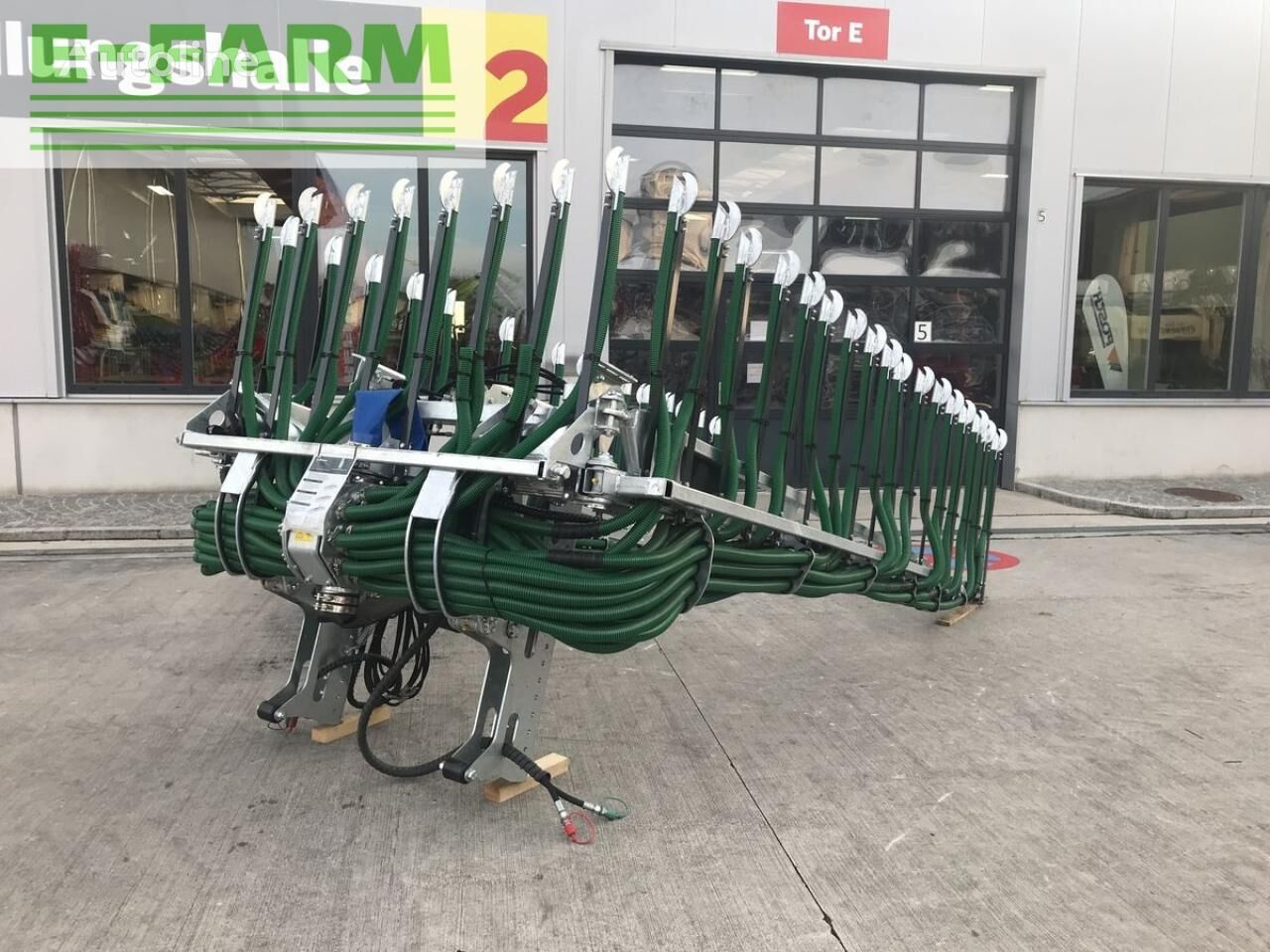 Farmtech schleppschuhverteiler condor 10.5 degvielas cisterna