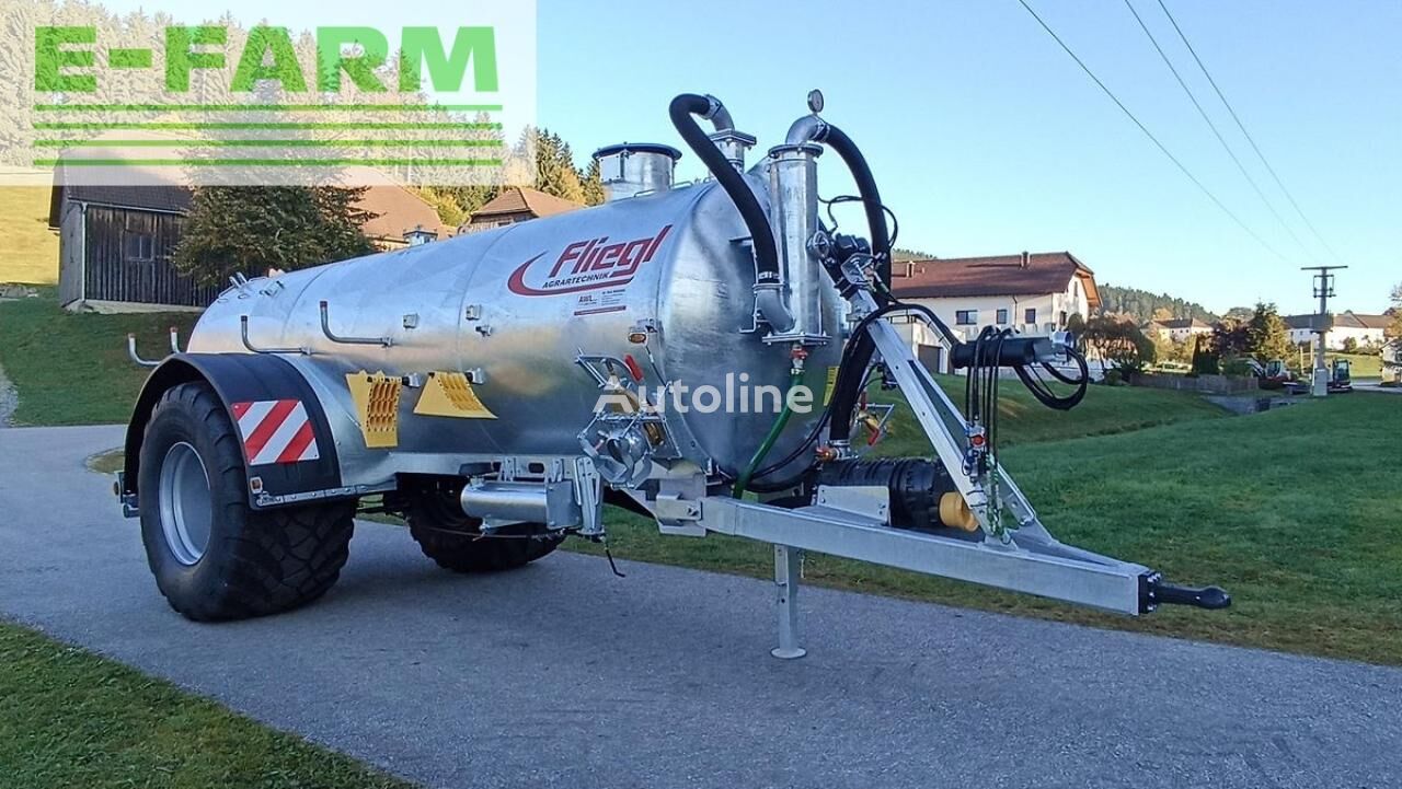 Fliegl vfw 10600 jumbo line polttoainesäiliö puoliperävaunu