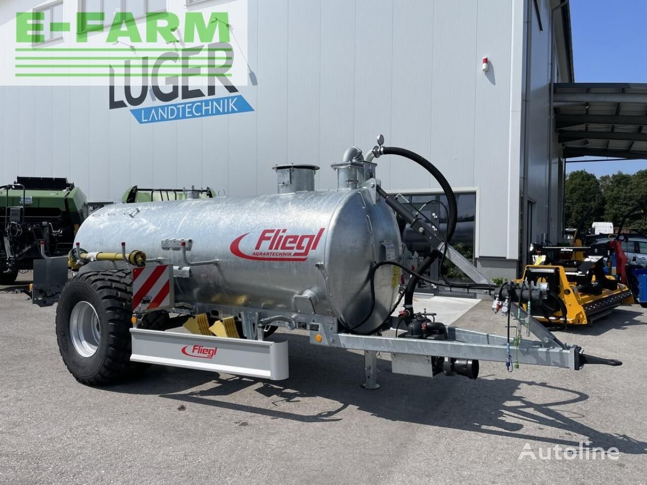 Fliegl vfw 6200 jumboline Tankwagen für Heizöl und Diesel