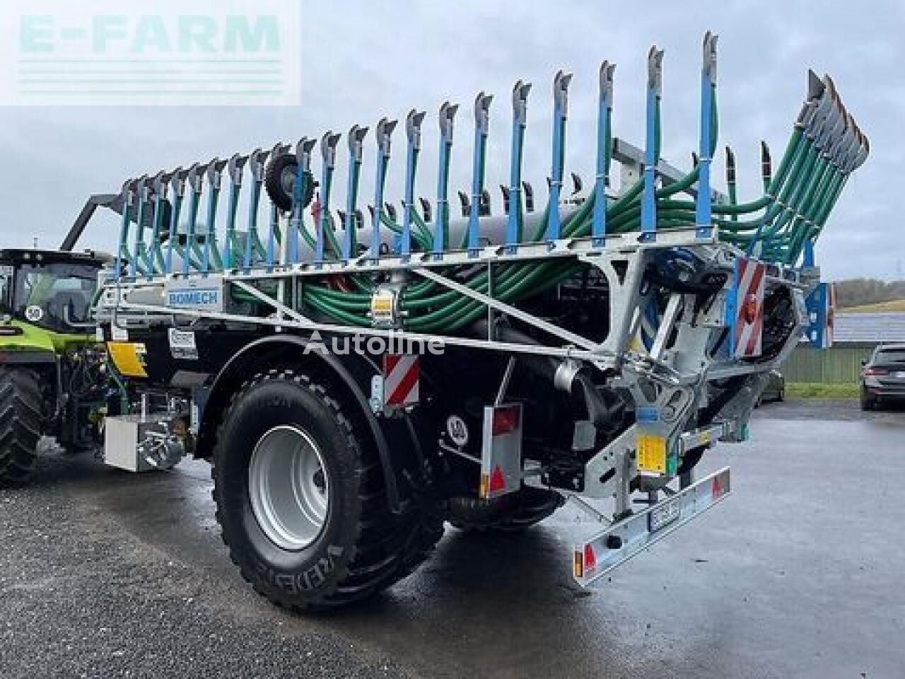 цистерна гсм Garant Kotte ve 12600 bergflitzer mit bomech 12m und saugarm