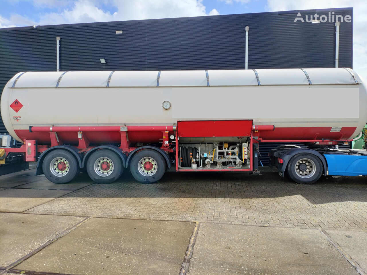 Gofa Tanktrailer 50065 Liter lpg cisterna de combustible