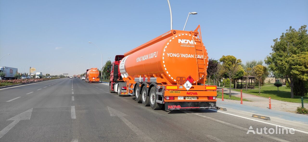 новая цистерна гсм Nova New - Aluminium Fuel Tanker Trailer ADR - 2024