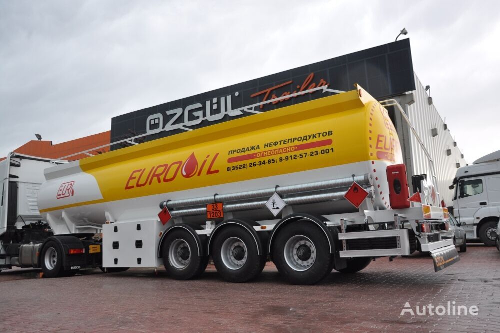 عربة الصهريج لنقل الوقود ومواد التشحيم Özgül ADR BOTTLE TYPE STEEL TANKER