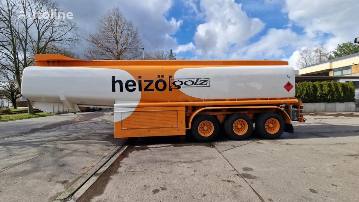 연료 탱크 세미 트레일러 Schwelm TSA Diesel Heizöl 6 Kammern 35.5 m³ Zählwerk TKZ ABS