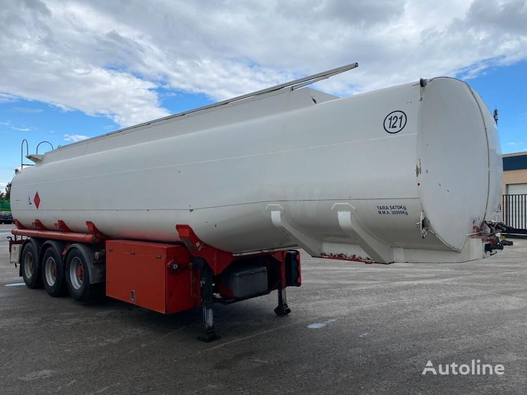 Silva PCSG-38/5AAL-TV fuel tank semi-trailer