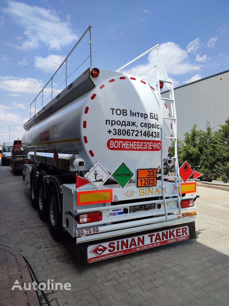 cisterna per GSM Sinan Tanker-Treyler Fuel Tanker ADR - Benzovoz Nizhniy naliv PPTs GSM nuova