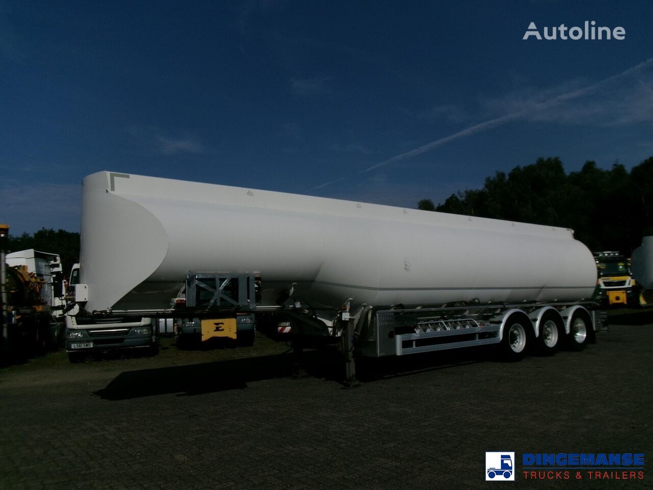 naftos produktų cisterna Tasca Tankers LTD Fuel tank alu 44.7 m3 / 6 comp + pump