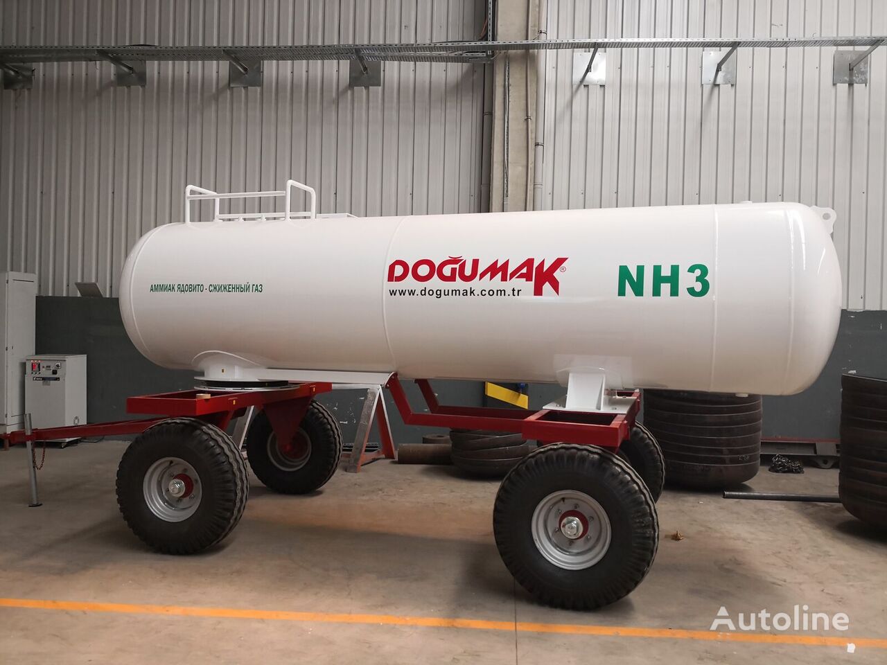 serbatoio del gas Doğumak Ammonia fertilizer application Tank (NH3) 5,5 M3 nuovo