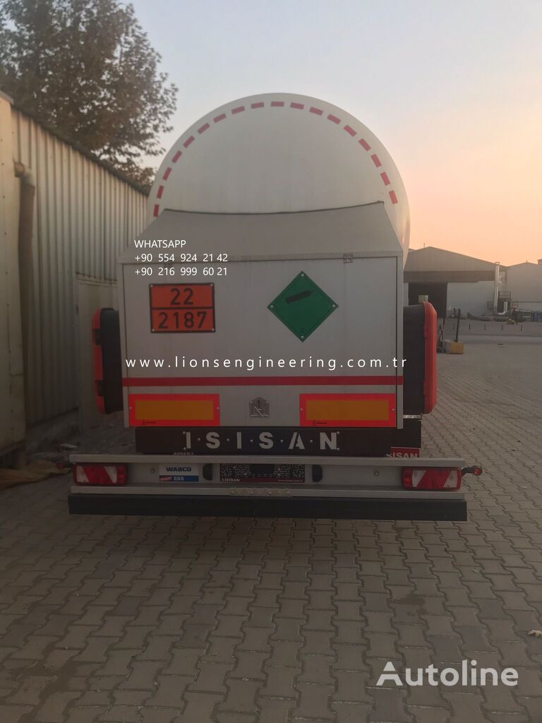 Isısan LOX tankeri ve Stoklama Tankı  cisterna de gas