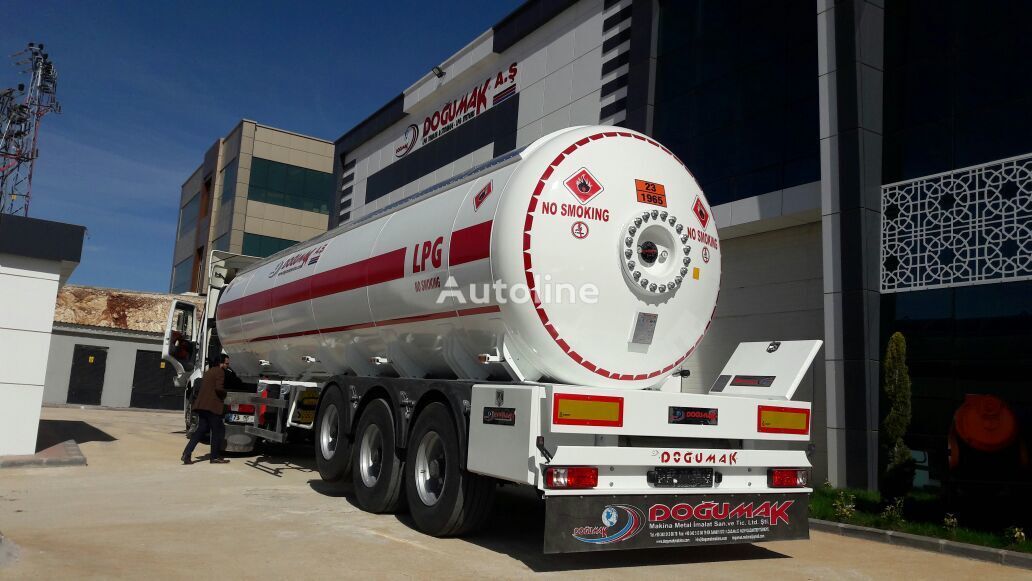 新しいDoğumak LPG Tank gaz tankeri römork ガスタンクセミトレーラ