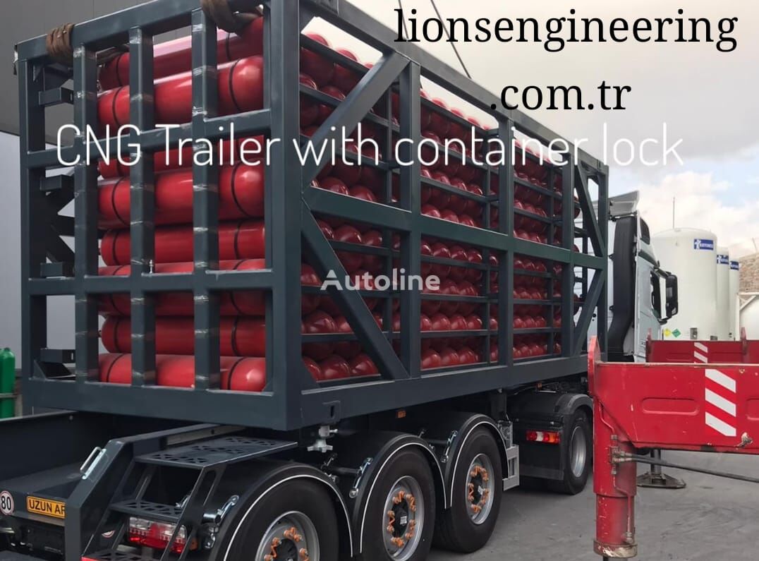 Lions engineering CNG L-cng LIN LAR LOX gas tank semi-trailer