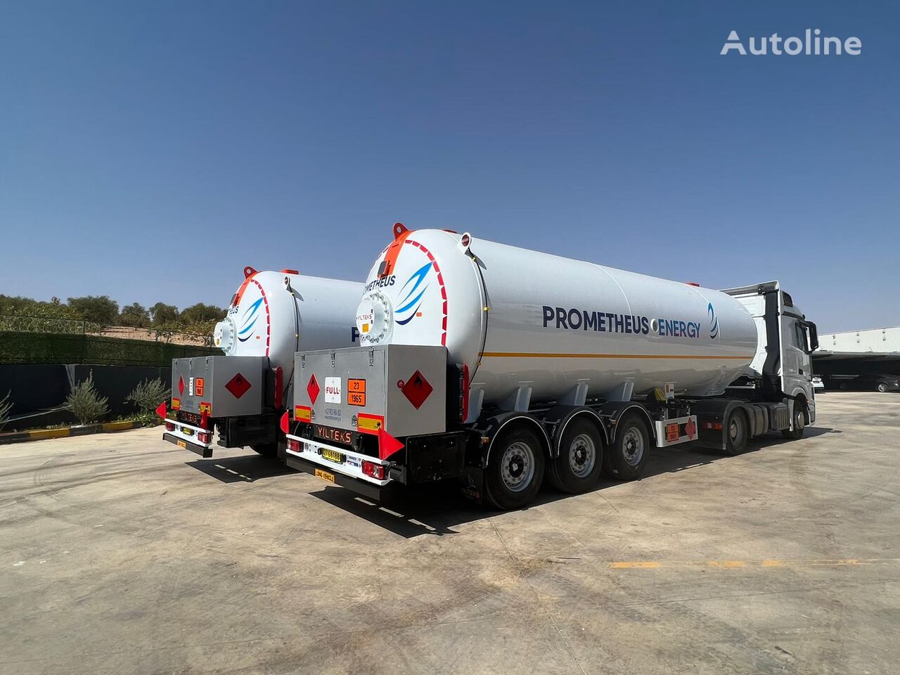 новая полуприцеп газовоз YILTEKS LPG SEMI-TRAILER - ADR