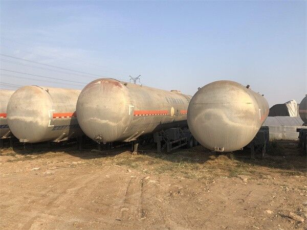 cisterna para gás 3 axles LPG 40cbm tank trailer