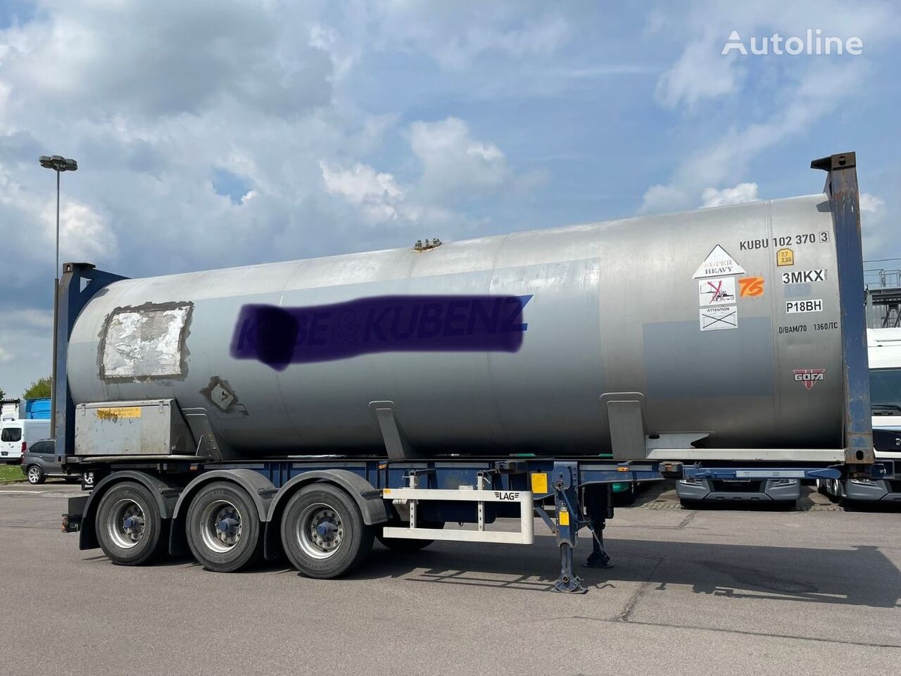 LAG gas tank trailer