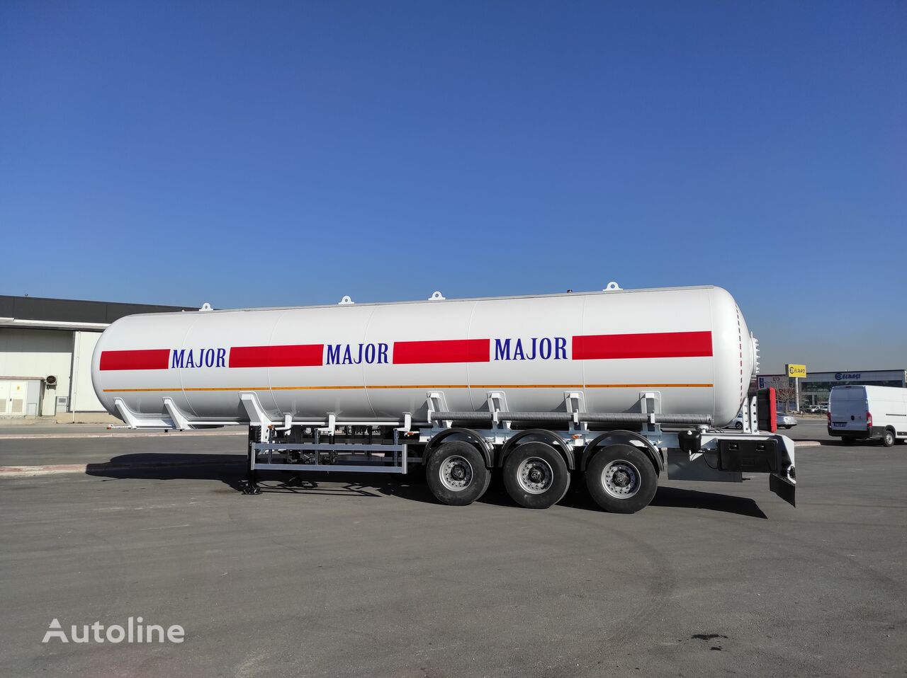 new Mas Trailer Tanker 2024 Premium model lpg gas tank trailer