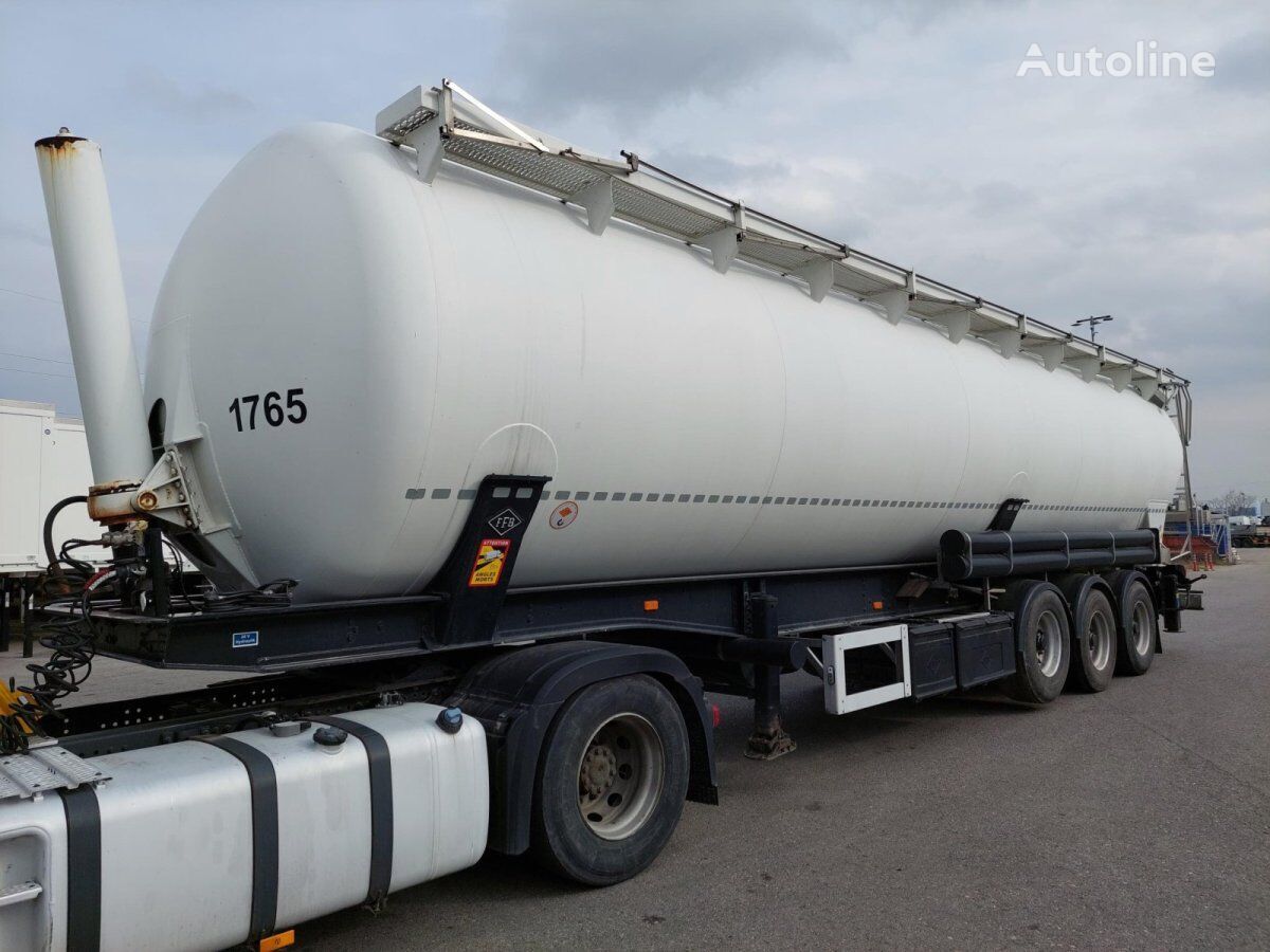 cysterna silos Feldbinder KIP 60.3 Siloauflieger, Kompressor Integriert, BPW-Achsen, Lifta