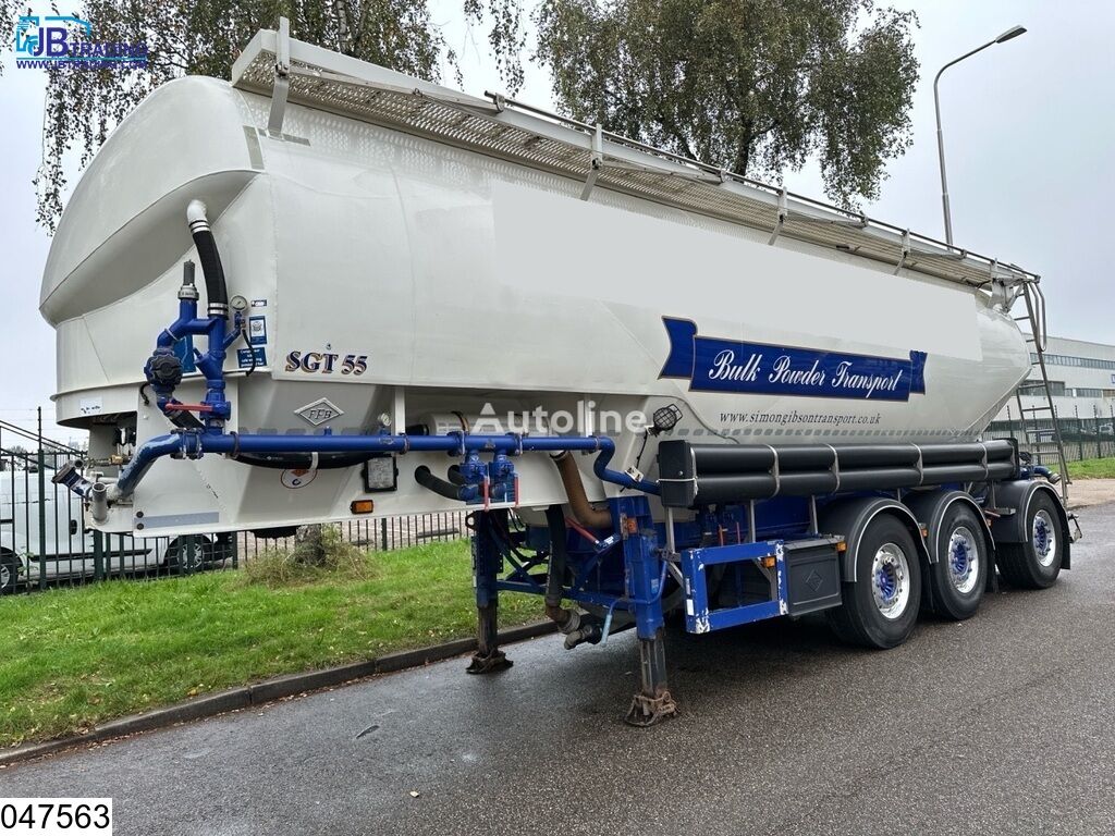 trailer tangki silo Feldbinder Silo 39000 liter, Silo, Bulk