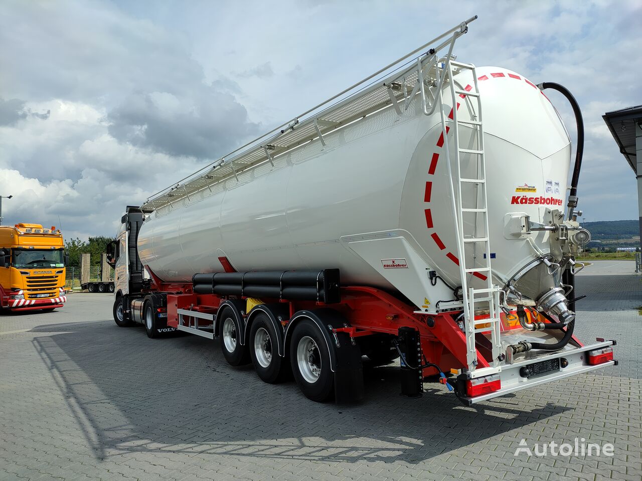 trailer tangki silo Kässbohrer SSK 60 baru