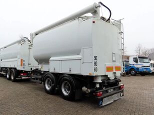 Samro AUGER + Air. 4 comp. silo tank trailer