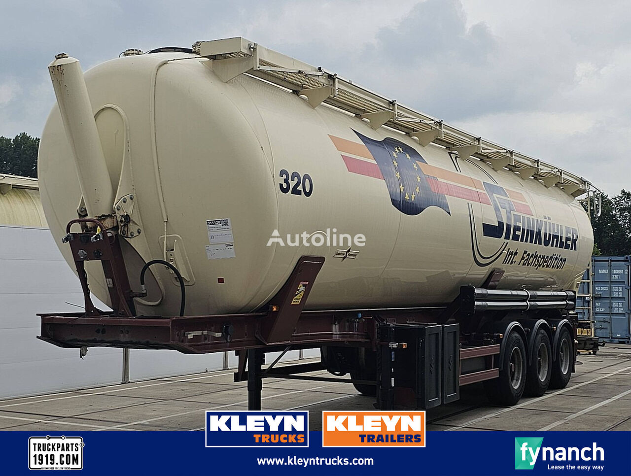 Spitzer SK 2760 CAL silo tank trailer