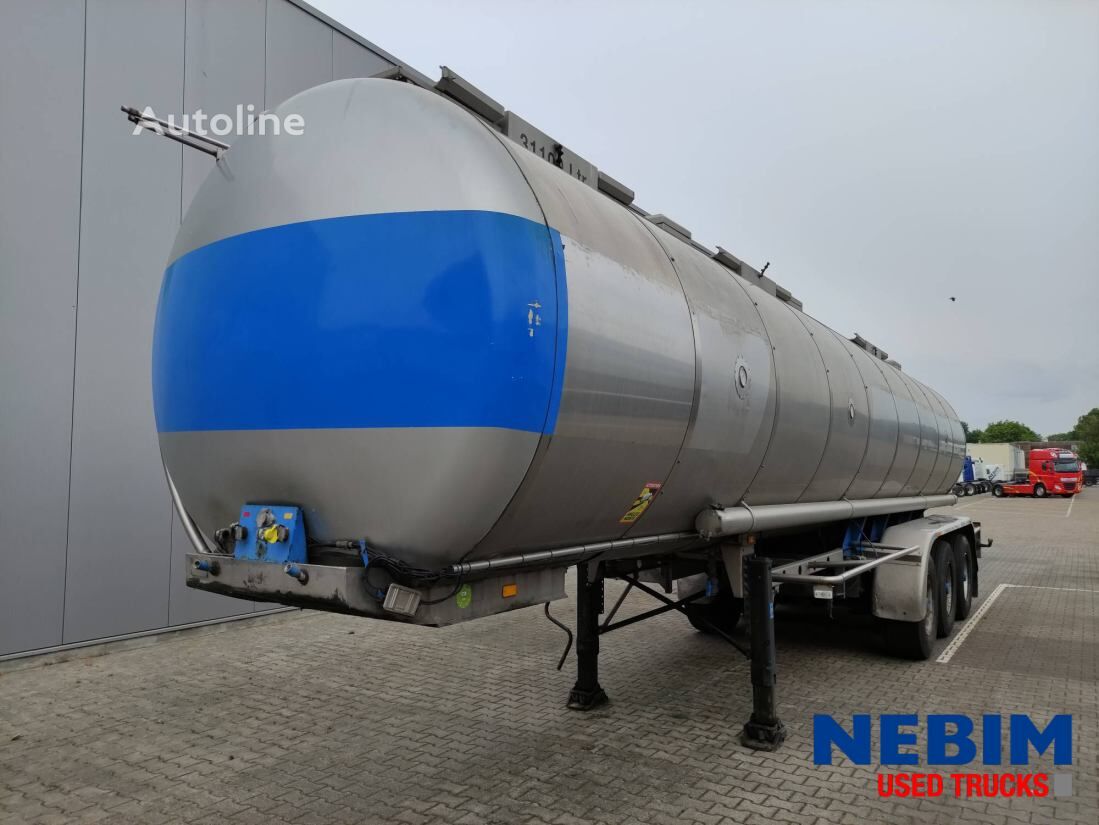 Dijkstra DRVOC16-24/11-24 - 1 comp. 31.100 Ltr. tankwagen oplegger te koop | Autoline NL Dijkstra DRVOC16-24/11-24 - 1 comp. 31.100 Ltr. tankwagen oplegger - Autoline