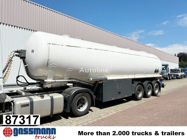 Feldbinder TSA 44.3-4, Tankauflieger, 4 Kammern, 43300l tanker semi-trailer