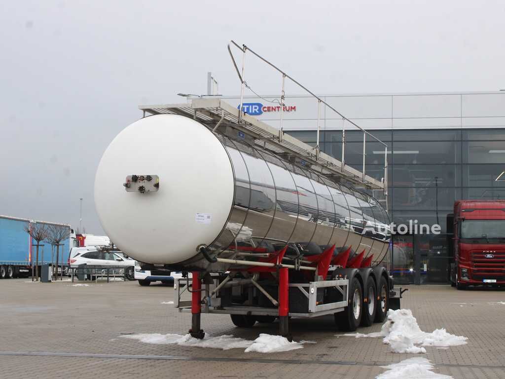 صهريج نصف مقطورة Feldbinder TSA, LIFT AXLE, 32 m³ - Autoline