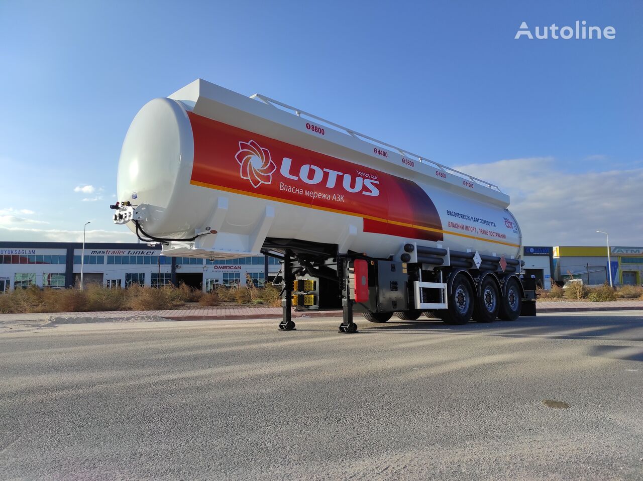 camion citerne semi-remorque Mas Trailer Tanker 2024 Adr aliminum luxury model neuve