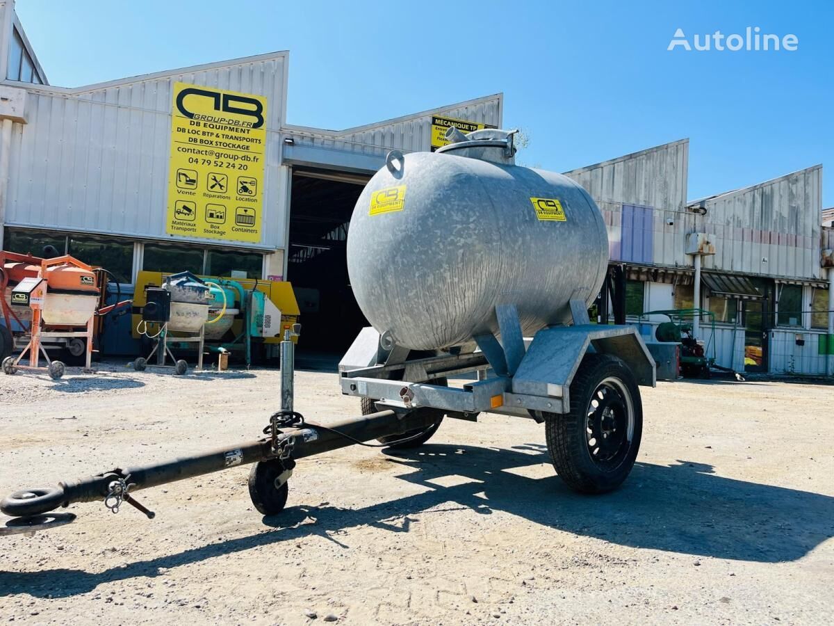 Cuve 500L sur remorque TR0500L tanker trailer