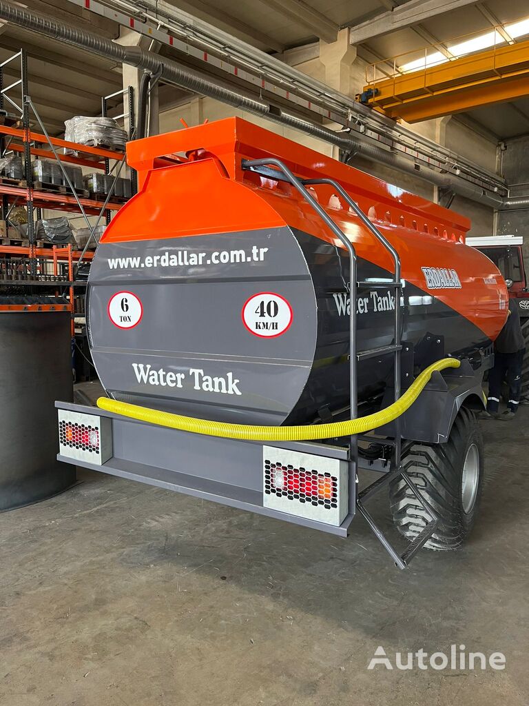 remorcă autocisternă ERDALLAR SINGLE AXLE WATER TANKER TNK-40-1 nouă