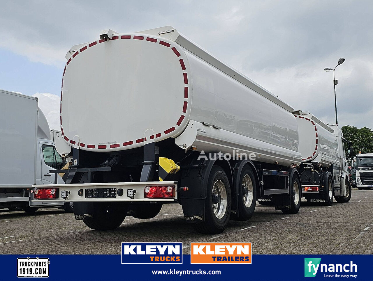 Esterer TA 24.240 24260L 3 COMP. FUEL Tankwagen Anhänger kaufen | Autoline AT Esterer TA 24.240 24260L 3 COMP. FUEL Tankwagen Anhänger - Autoline
