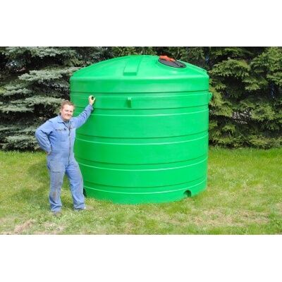 new DC 9000 l water storage tank