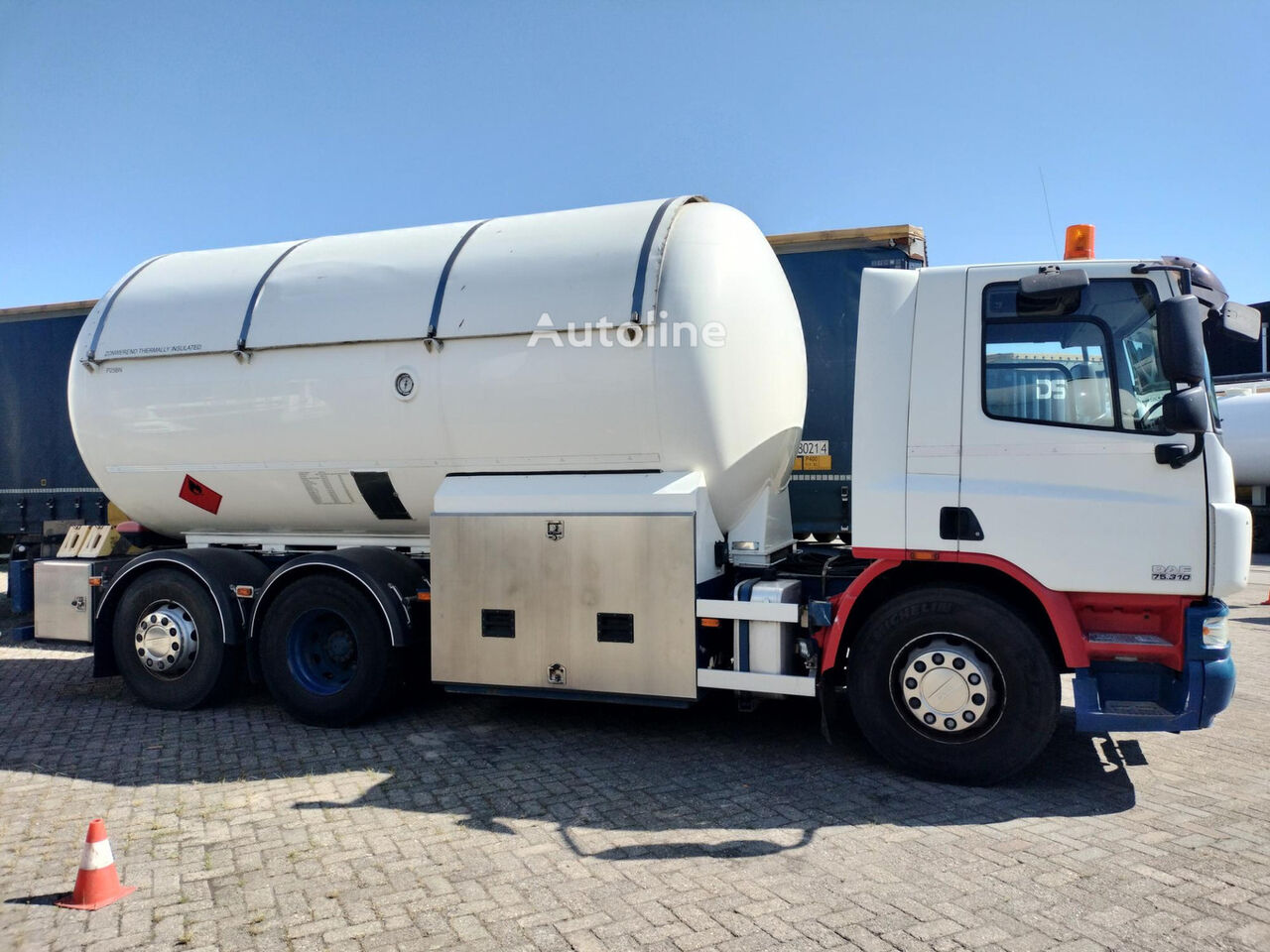 بيع شاحنة الصهريج DAF FAN CF75. 6x2 -24030 L Gas tank truck | Autoline EG شاحنة الصهريج DAF FAN CF75. 6x2 -24030 L Gas tank truck - Autoline