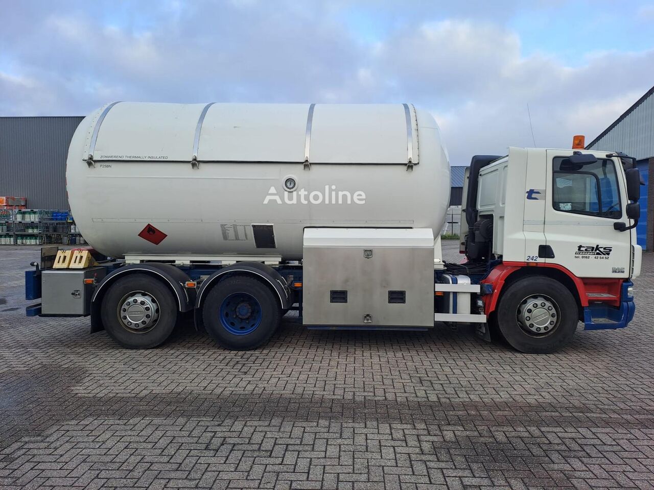 Venta de DAF FAN CF75. 6x2 -24030 L Gas tank truck camión cisterna | Autoline CO DAF FAN CF75. 6x2 -24030 L Gas tank truck camión cisterna - Autoline