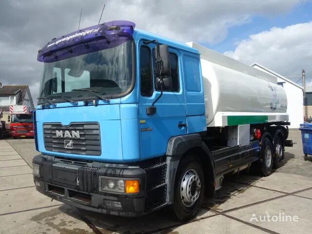 MAN 26.364 20000 liter tank manual pomp tanker truck