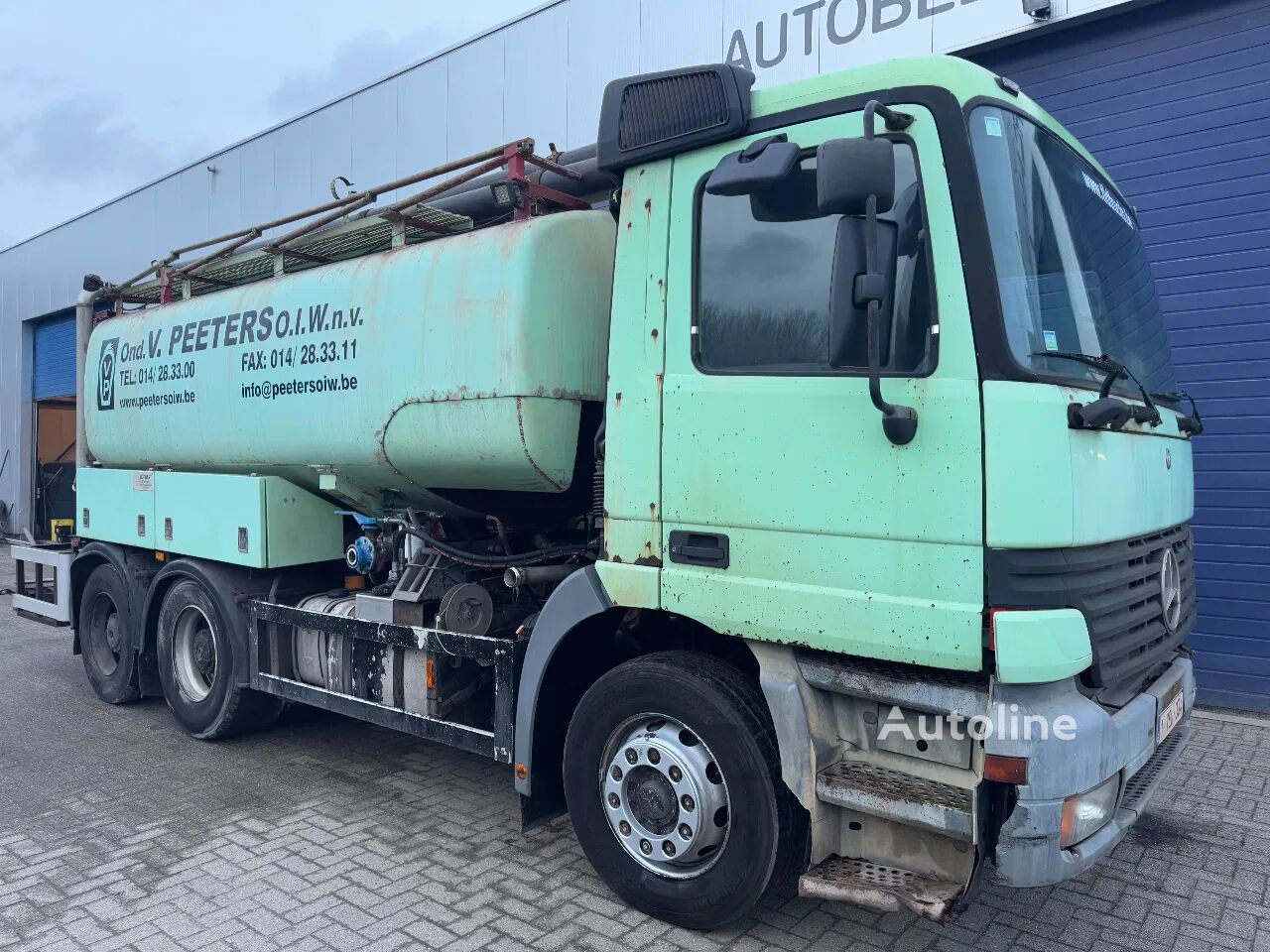 φορτηγό βυτίο Mercedes-Benz Actros 2635 **6X4-WATERTANK-V6**