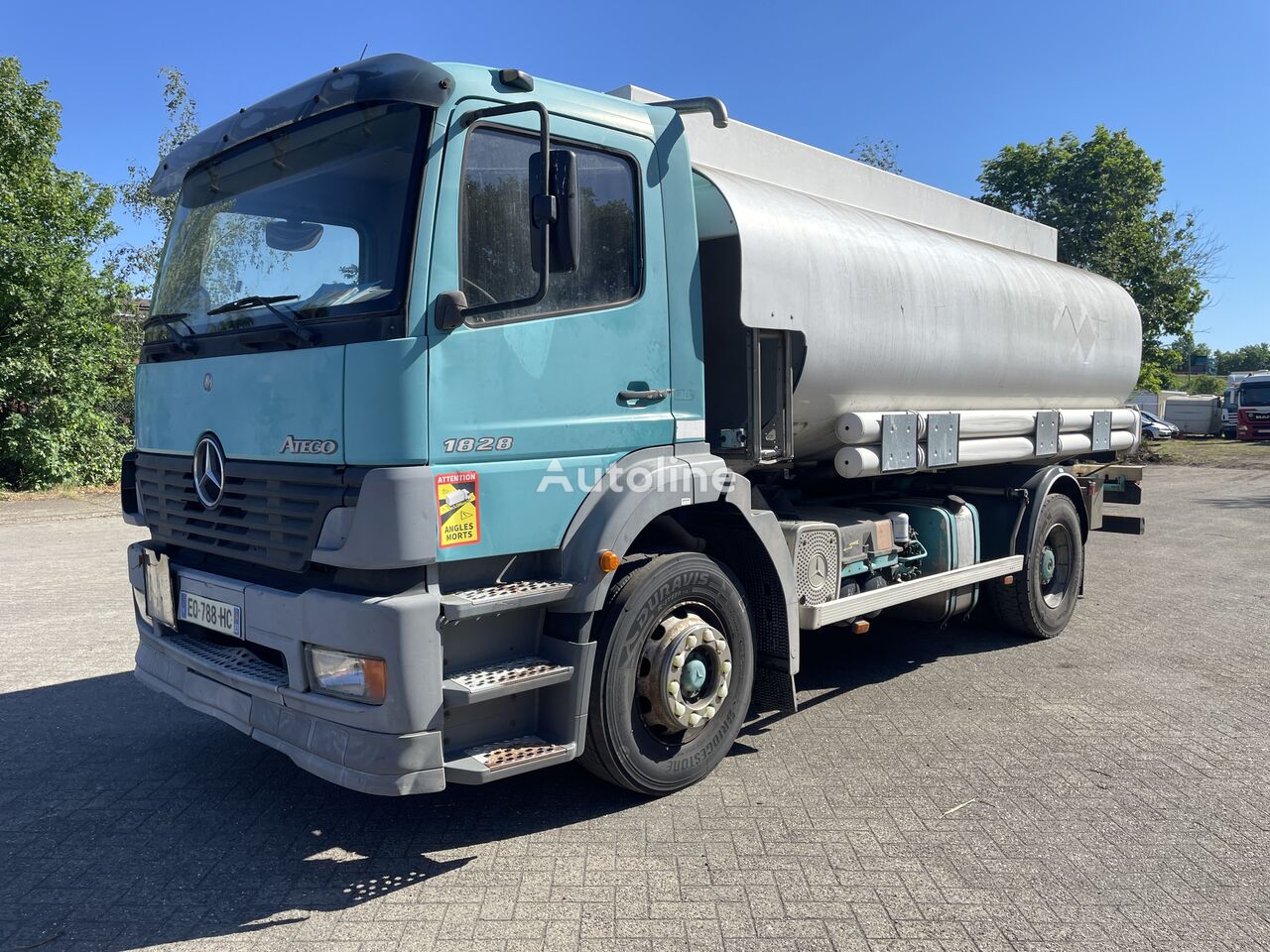 autotsistern veoauto Mercedes-Benz Atego 1828