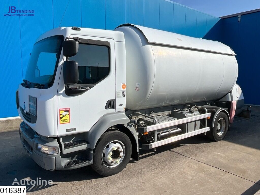 camion-citerne Renault Midlum 220 14995 Liter, LPG GPL, Gastank, Steel