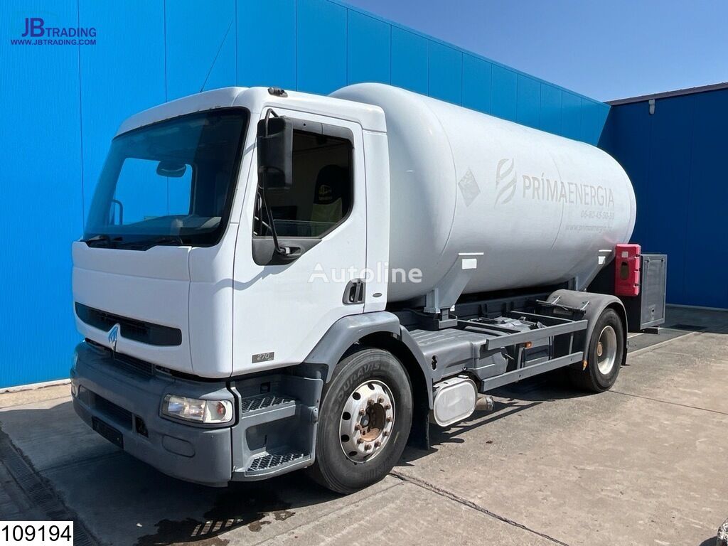 автоцистерна Renault Premium 270 16350 Liter, LPG GPL, Gastank, Manual