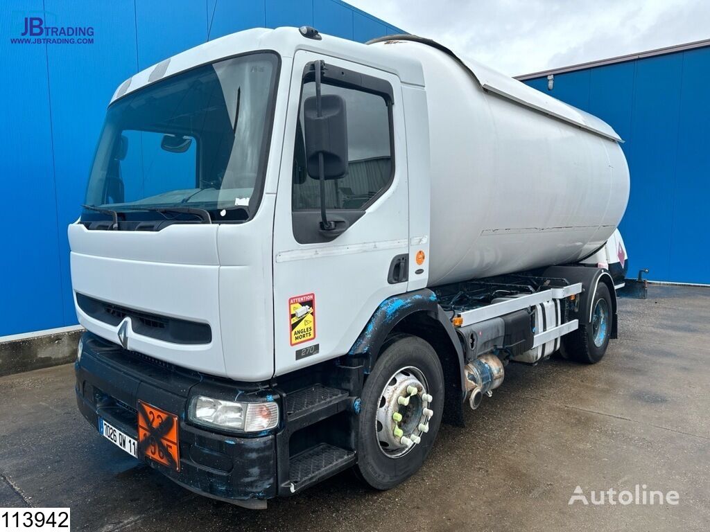 автоцистерна Renault Premium 270 18816 Liter, LPG GPL, Gas tank, Steel suspension