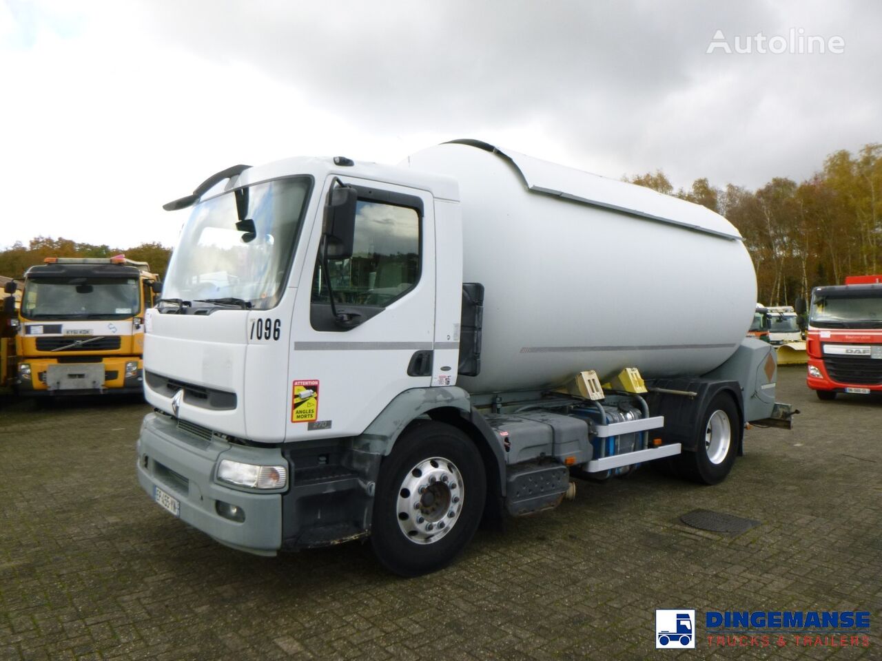 Renault Premium 270 4x2 gas tank 20 m3 autocisterna