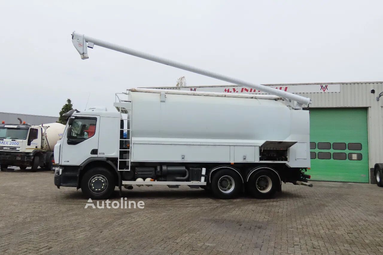 camion-citerne Renault Premium 410 LANDER , RETARDER, 6x4, Auger + Airco, sleecab, P-co