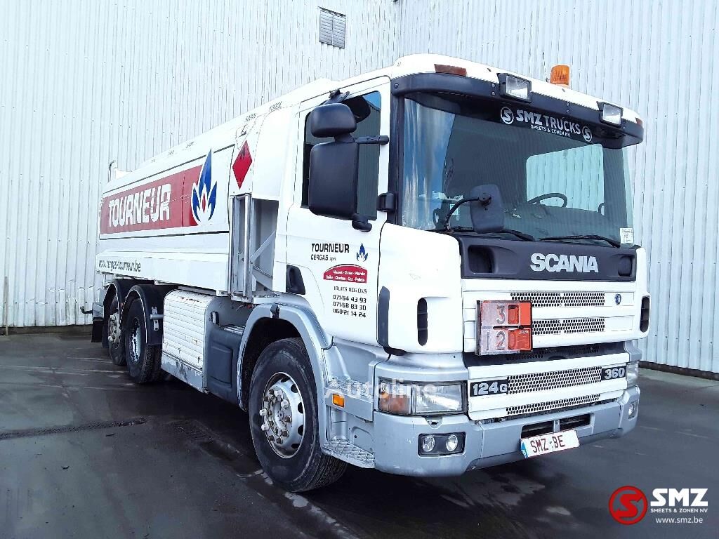 کامیون تانکر Scania 124 360 18000 L manual pomp!