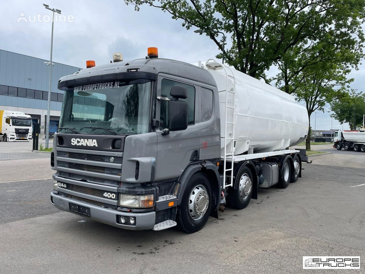 автоцистерна Scania 124 400 Steel/Air - 24.000 LTR - Manual